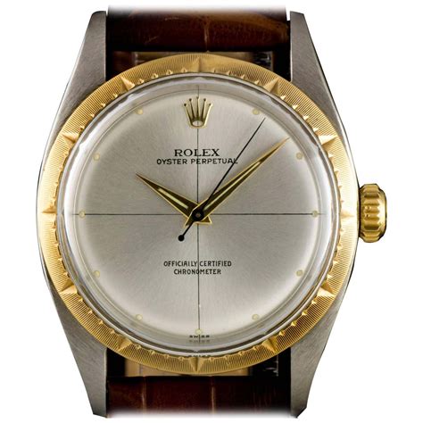 Rolex Zephyr Oyster Perpetual Steel & Gold 6582